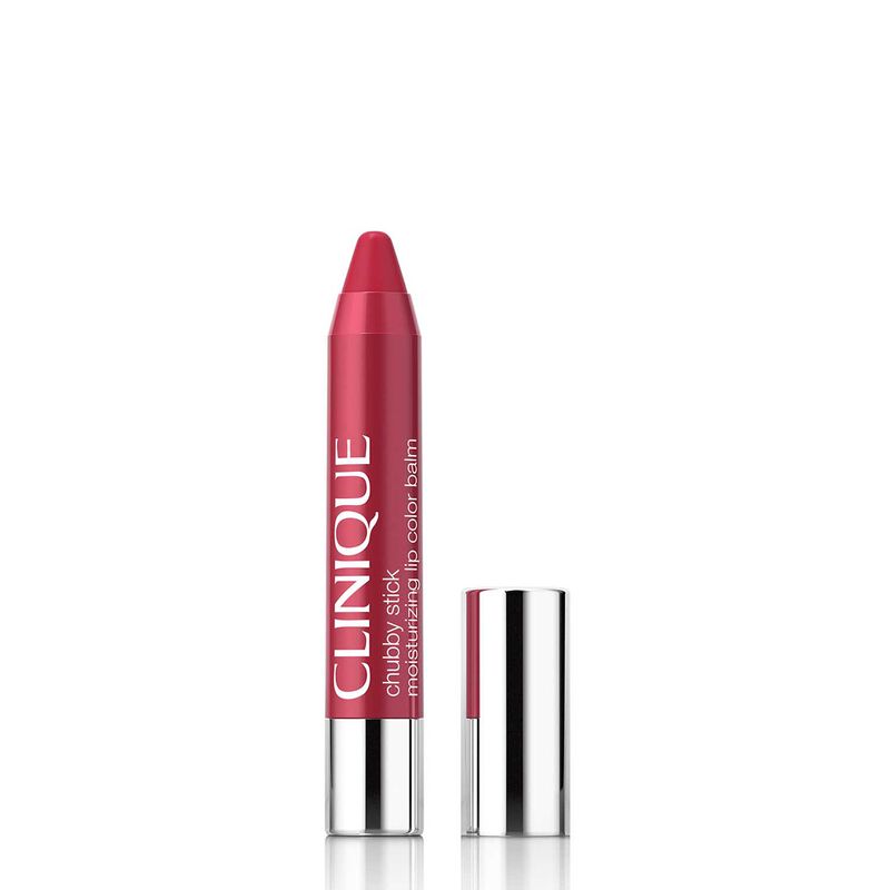 Clinique Chubby Stick Moisturizing Lip Balm Plushest Pink image number 20
